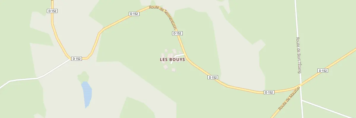 Plan du 5062 Le Bouys à Neuville