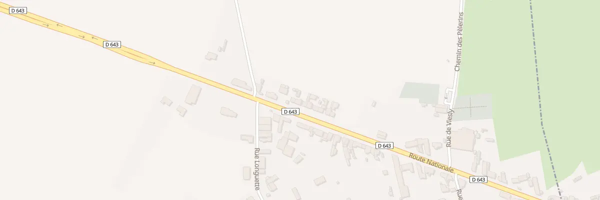 Plan du 38 Rte Nationale à Beaumont-en-Cambrésis