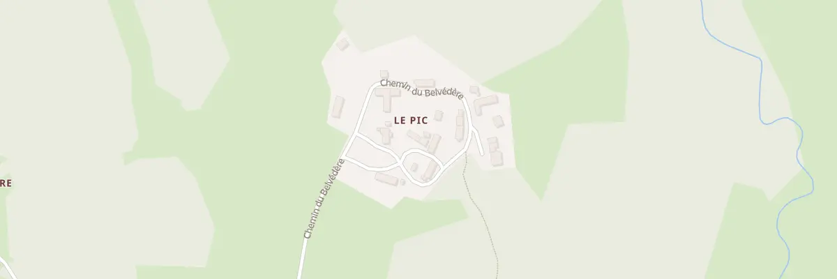 Plan du 5041 Le Pic à Saint-Jean-des-Ollières