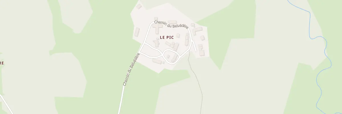 Plan du 5074 Le Pic à Saint-Jean-des-Ollières