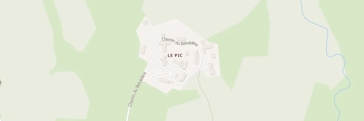 Plan du 276 Le Pic à Saint-Jean-des-Ollières