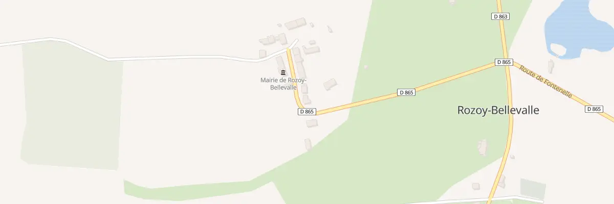 Plan du 6 Rue du Fort de la Ville à Rozoy-Bellevalle