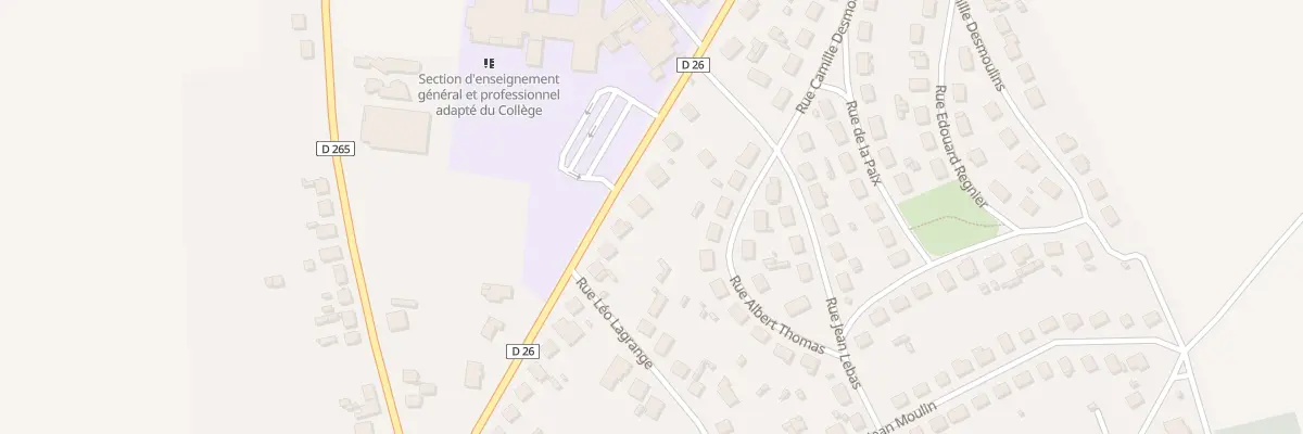Plan du 30 Rue Jean Zay à Anizy-le-Grand