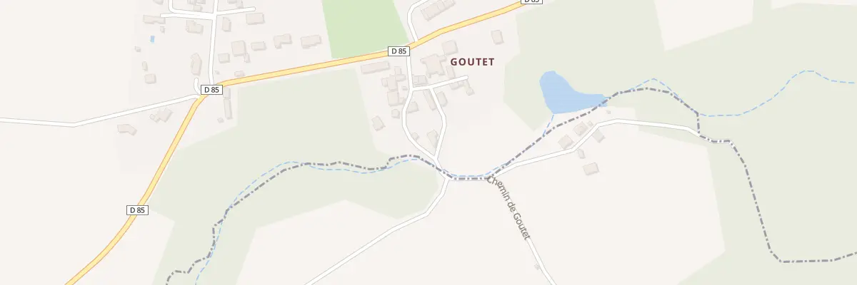 Plan du 5073 Goutet à Dorat