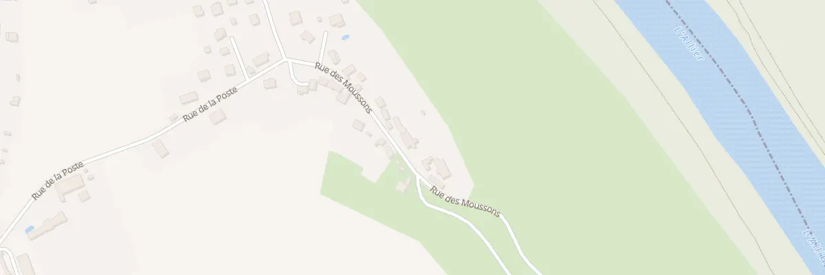 Plan du 6 Rue des Moussons à Hauterive