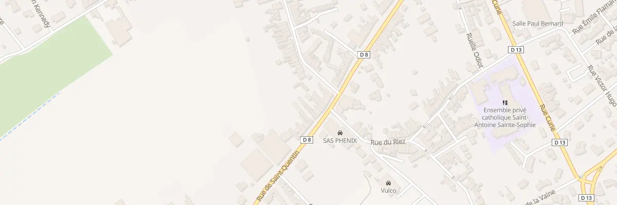 Plan du 86 Rue de Saint-quentin à Bohain-en-Vermandois