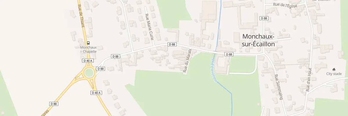 Plan du 4B Rue du Marais à Monchaux-sur-Écaillon