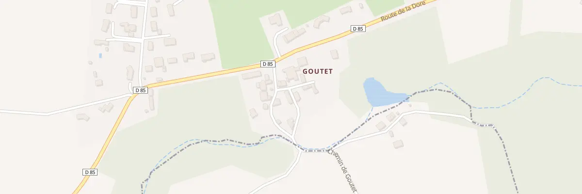 Plan du 5185 Goutet à Puy-Guillaume