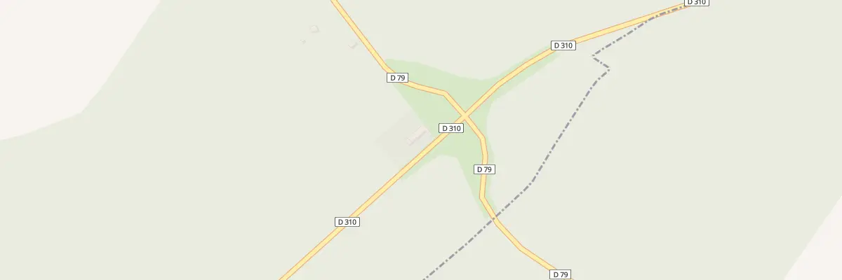 Plan du 5006 Rue du Coq Hardi à Bruyères-sur-Fère