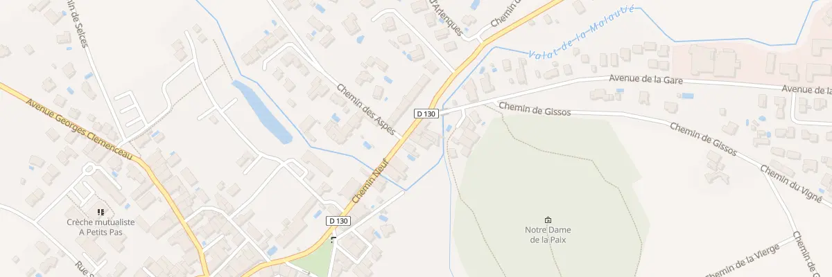 Plan du 24 Che Neuf à Aspiran