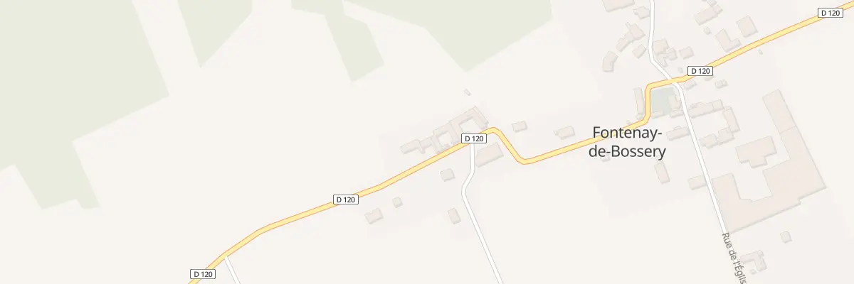 Plan du 12 Rue du Marois à Fontenay-de-Bossery