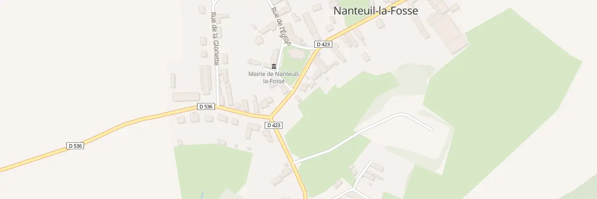 Plan du 2 Rue de la Fontaine Noisetier à Nanteuil-la-Fosse