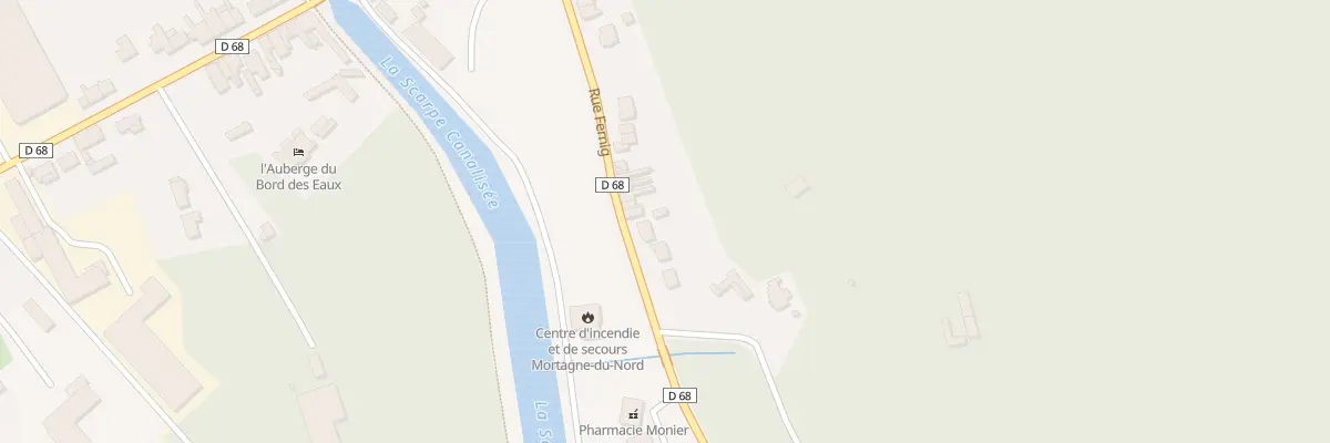 Plan du 39 Rue Fernig à Mortagne-du-Nord