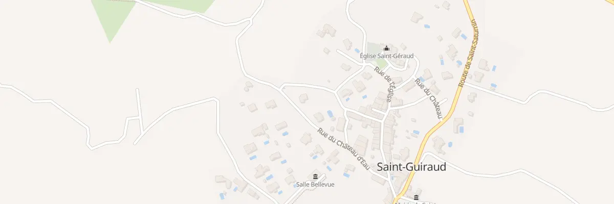 Plan du 6 Rue du Chateau d’Eau à Saint-Guiraud