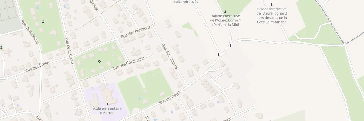 Plan du 7 Rue des Grillons à Abrest