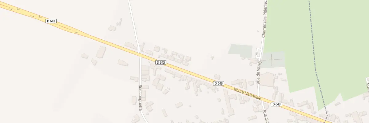 Plan du 28 Rte Nationale à Beaumont-en-Cambrésis