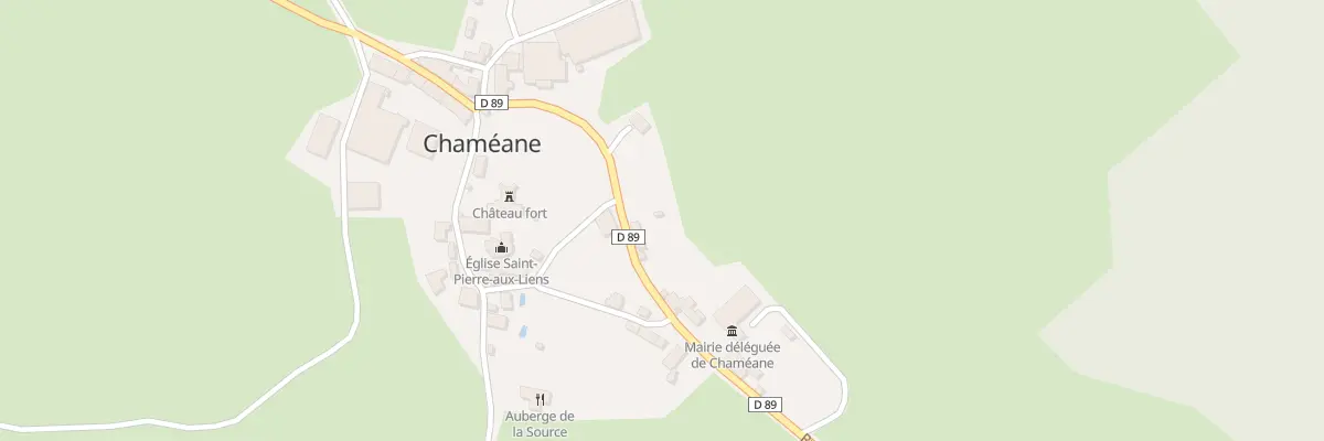 Plan du 5005 Chameane au Vernet-Chaméane