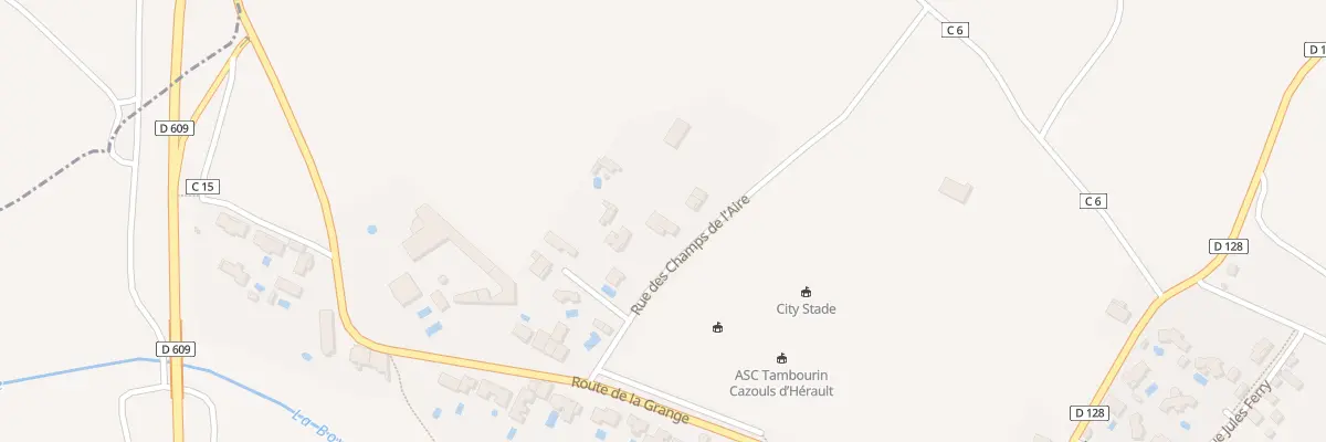 Plan du 9 Les Champs de l’Aire à Cazouls-d’Hérault