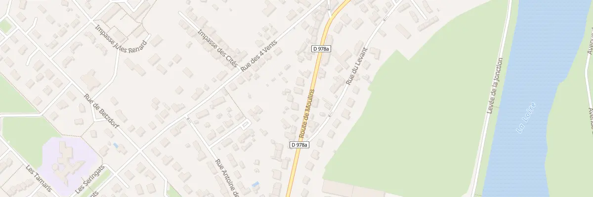Plan du 65B Rte de Moulins à Decize