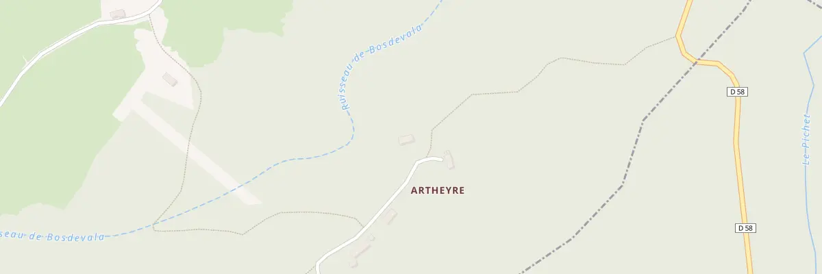 Plan du 5066 Artheyre à Saint-Jean-des-Ollières