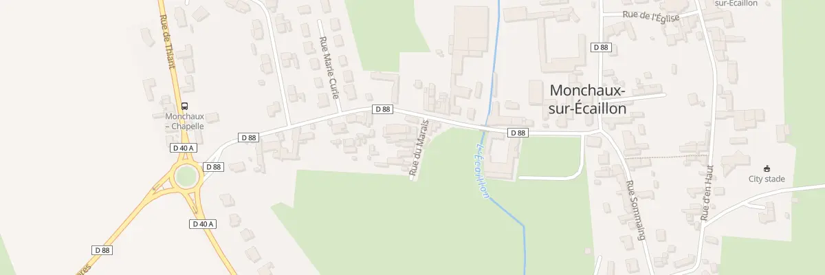 Plan du 4 Rue du Marais à Monchaux-sur-Écaillon