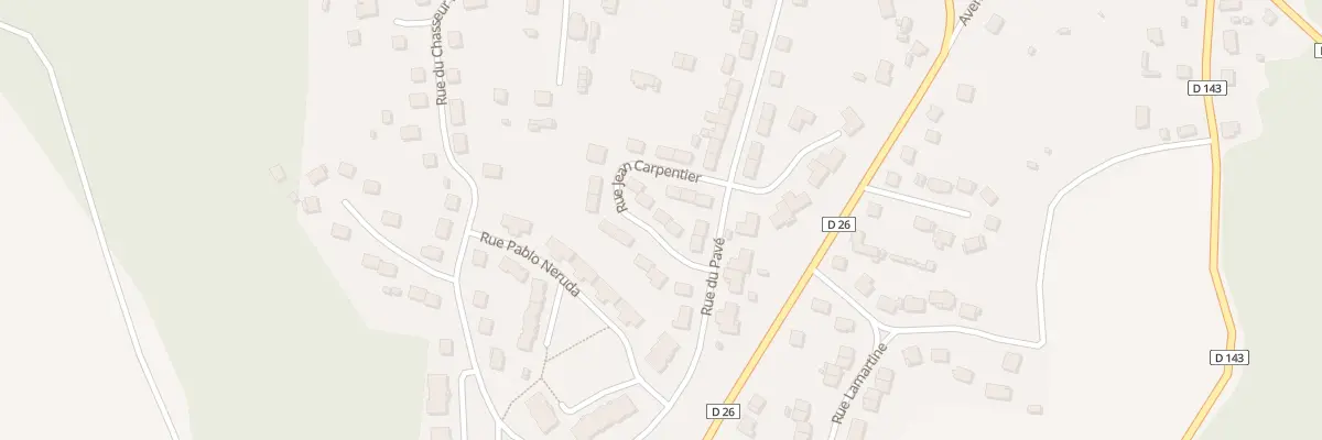 Plan du 23 Rue Jean Carpentier à Pinon