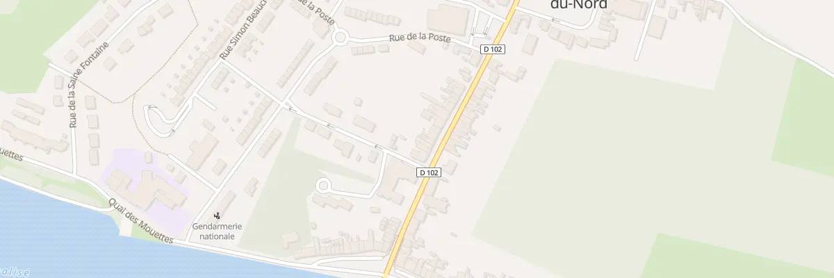 Plan du 66 Rue Pierre Boeynaems à Mortagne-du-Nord