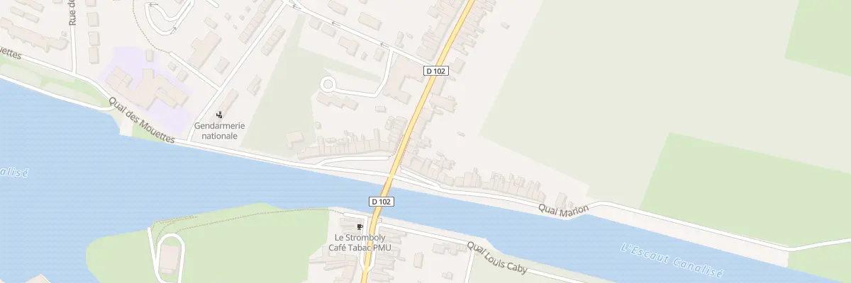 Plan du 63 Rue Pierre Boeynaems à Mortagne-du-Nord