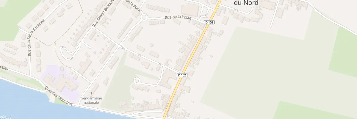 Plan du 64 Rue Pierre Boeynaems à Mortagne-du-Nord