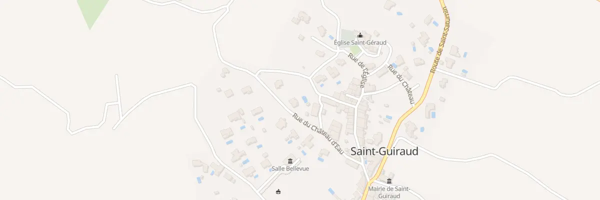 Plan du 4 Rue du Chateau d’Eau à Saint-Guiraud