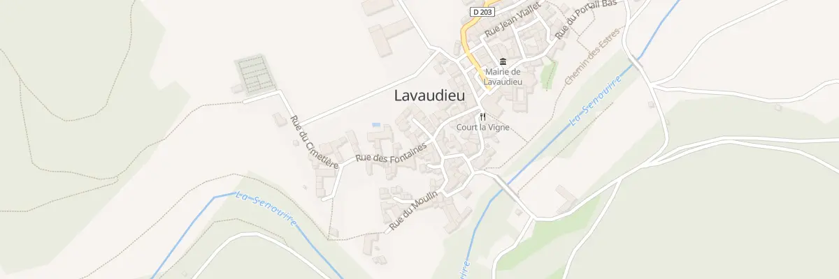 Plan du 5063 Le Bourg à Lavaudieu