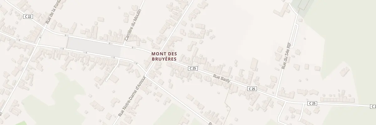 Plan du 61 Rue Basly à Saint-Amand-les-Eaux