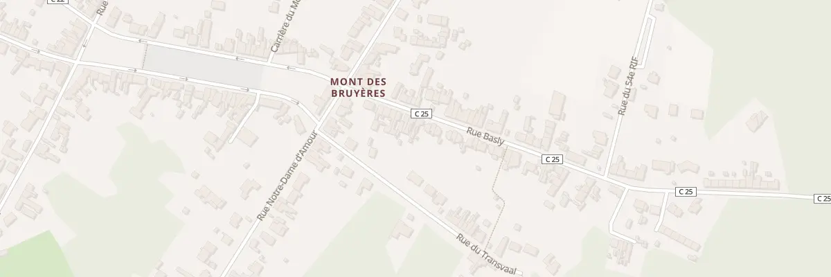 Plan du 84 Rue Basly à Saint-Amand-les-Eaux