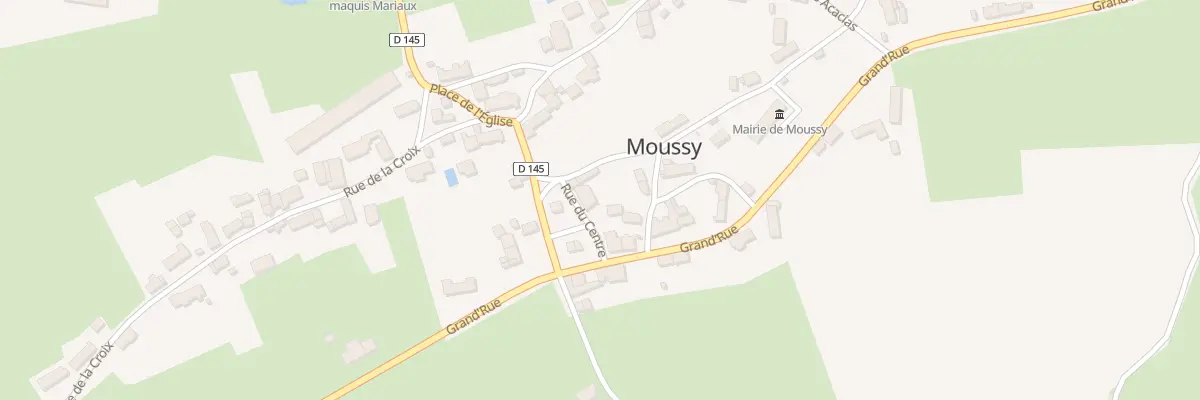 Plan du 5 Rue du Centre à Moussy