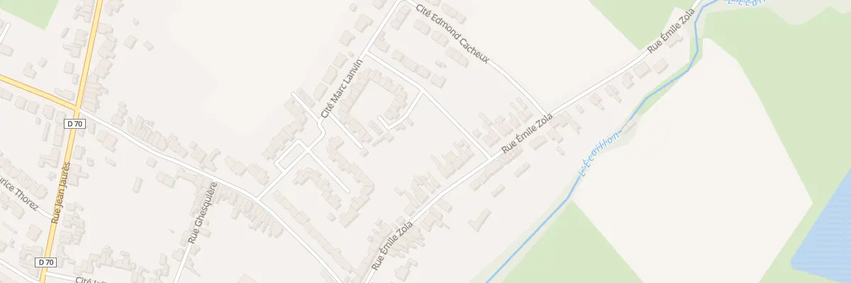 Plan du 41 Rue Emile Zola à Thiant