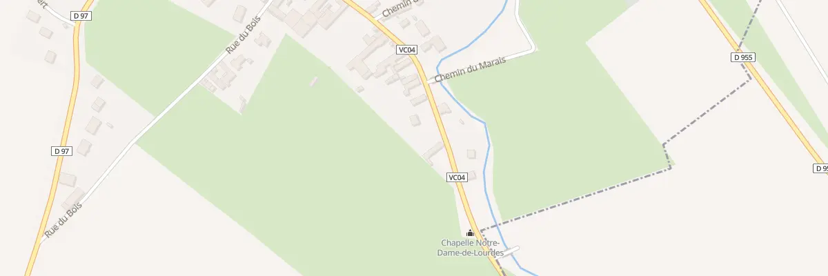 Plan du 24 Rue de Saint-quentin à Montrécourt