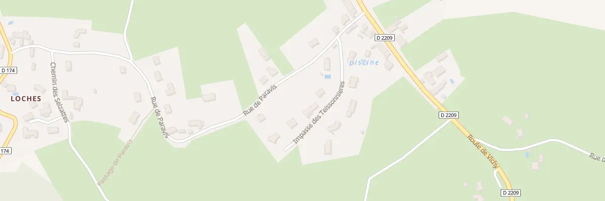 Plan du 6 Imp des Teissonnieres à Creuzier-le-Neuf