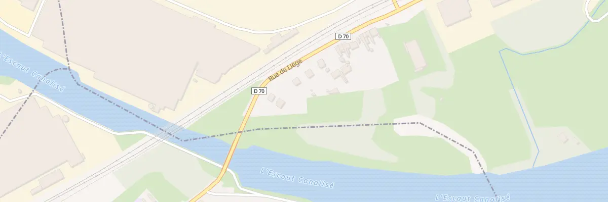 Plan du 2B Rue de Liège à Prouvy