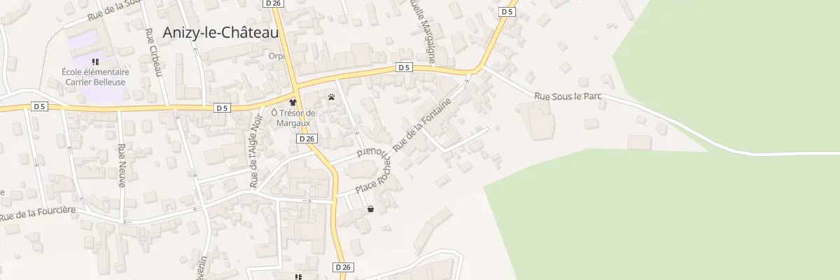 Plan du 3B Rue de la Fontaine à Anizy-le-Grand