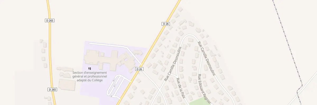 Plan du 44 Rue Jean Zay à Anizy-le-Grand