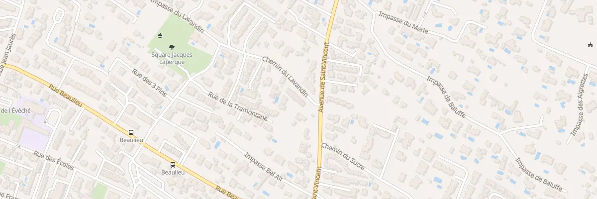 Plan du 35B Av de Saint Vincent à Agde