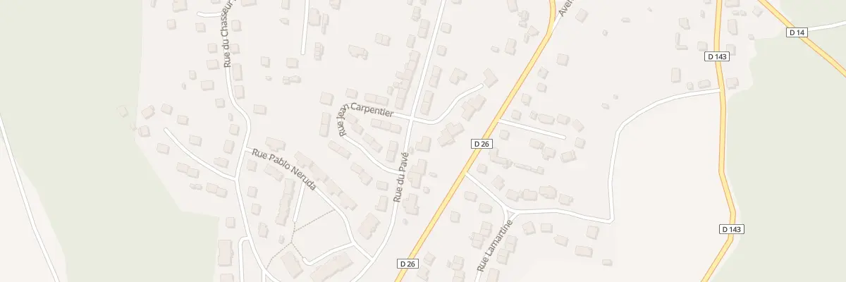 Plan du 11 Rue du Pavé à Pinon
