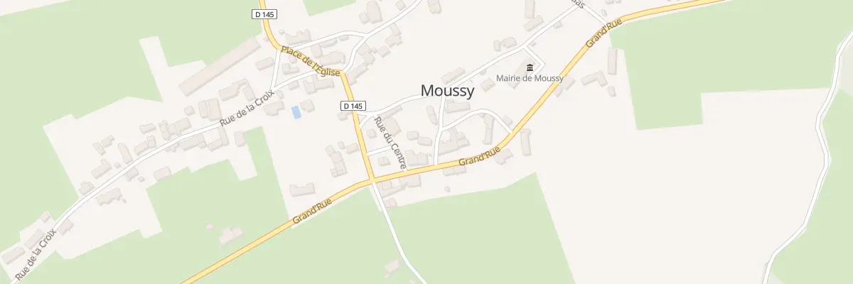 Plan du 4 Pas de la Mairie à Moussy