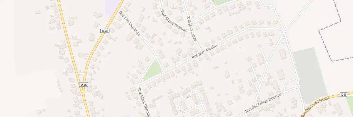 Plan du 2 Rue Jean Moulin à Anizy-le-Grand