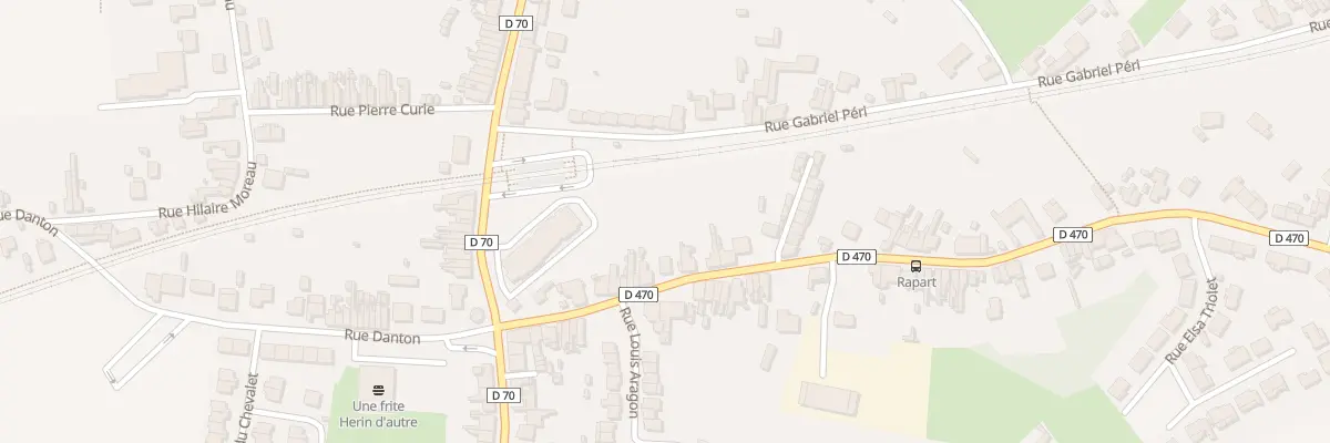 Plan du 13B Rue Gustave Delory à Hérin