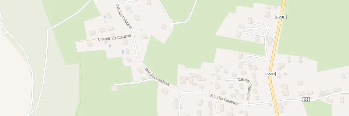 Plan du 16 Rue de Palabost à Creuzier-le-Neuf