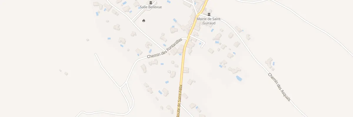 Plan du 5B Che des Fontanilles à Saint-Guiraud