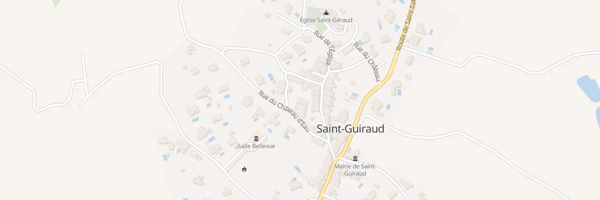Plan du 5568 Rue du Chateau d’Eau à Saint-Guiraud