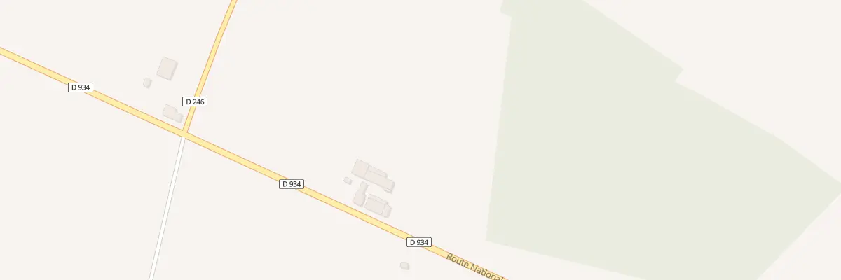 Plan du 2 Rte Nationale 34 à Clesles