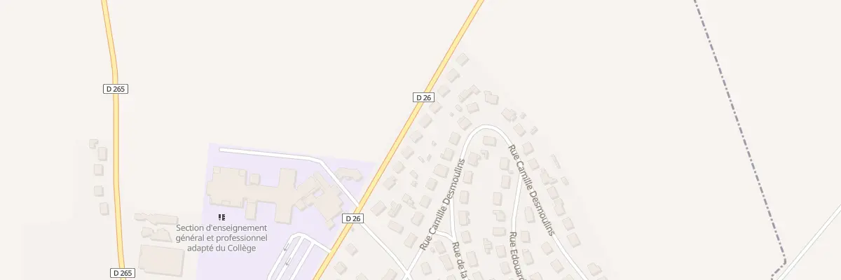 Plan du 48 Rue Jean Zay à Anizy-le-Grand